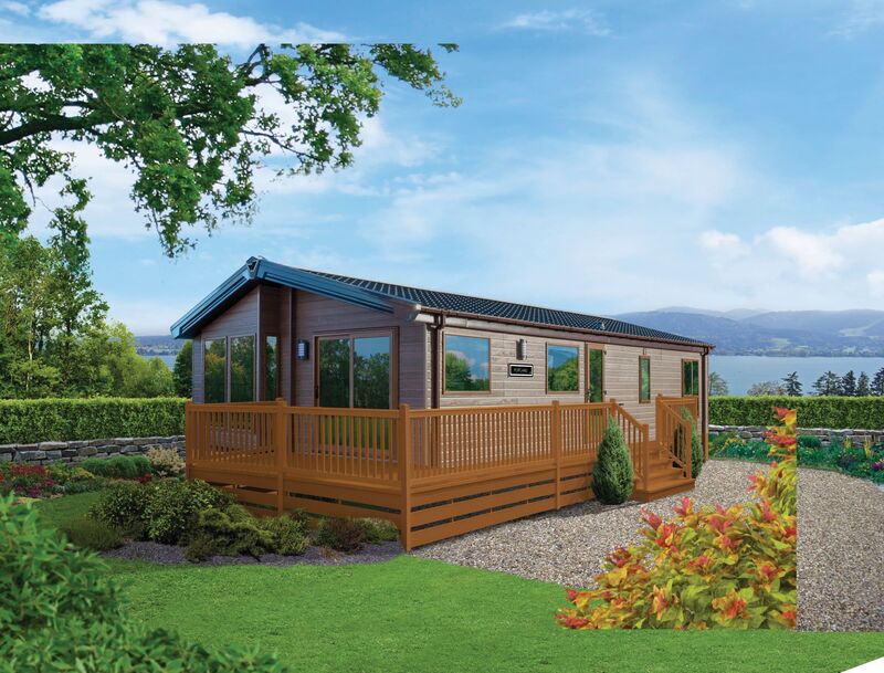 New Luxury Holiday Lodge for sale in Ayrshire Scotland at Ardmillan Castle Holiday Park