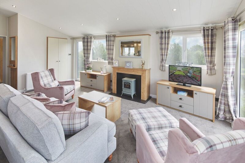 New Luxury Holiday Lodge for sale in Ayrshire Scotland.